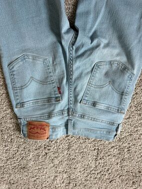 Levi's Light Blue Back-Pocket Denim Jeans